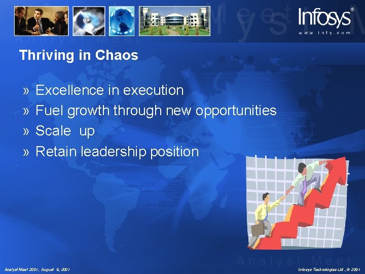 Thriving in Chaos » » Excellence in execution Fuel growth through new opportunities Scale