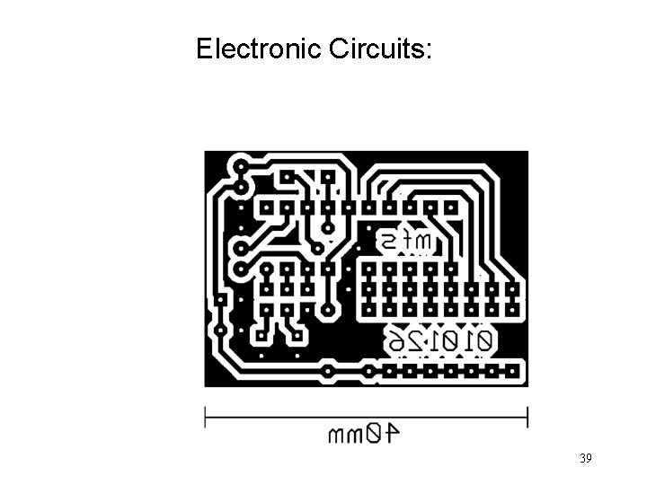 Electronic Circuits: 39 