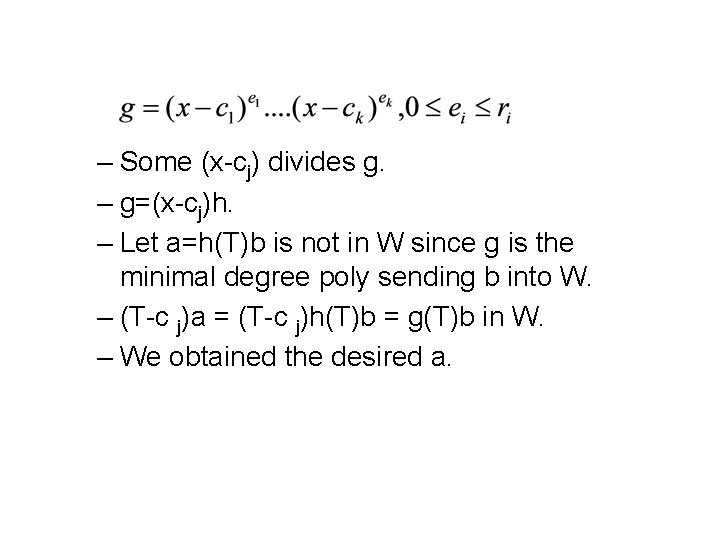 6 4 Invariant Subspaces Decomposing Linear Maps Into