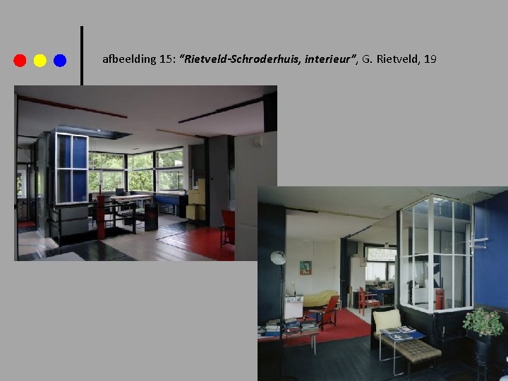 afbeelding 15: “Rietveld-Schroderhuis, interieur”, G. Rietveld, 19 