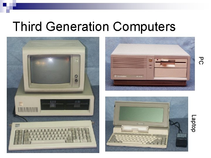 Third Generation Computers PC Laptop 