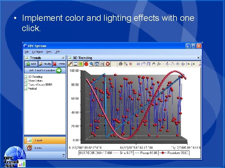 • Implement color and lighting effects with one click. • Implement color and lighting effects with one click.