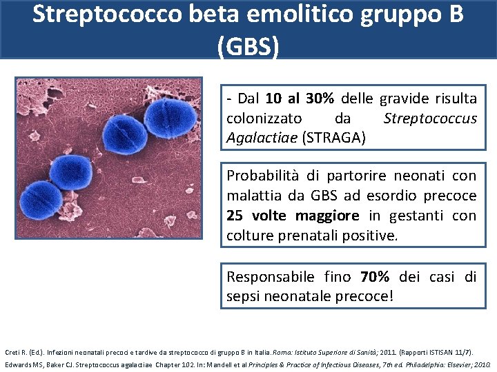 Streptococco beta emolitico gruppo B (GBS) - Dal 10 al 30% delle gravide risulta