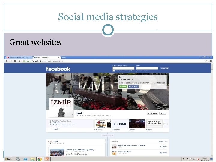 Social media strategies Great websites 