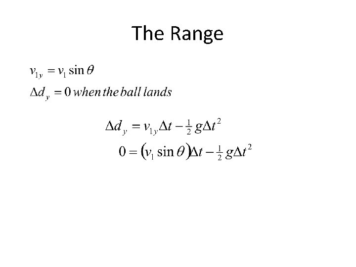 The Range 
