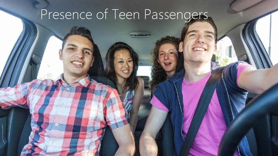 Presence of Teen Passengers 