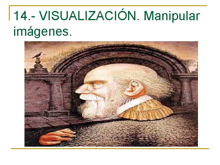14. - VISUALIZACIÓN. Manipular imágenes. 