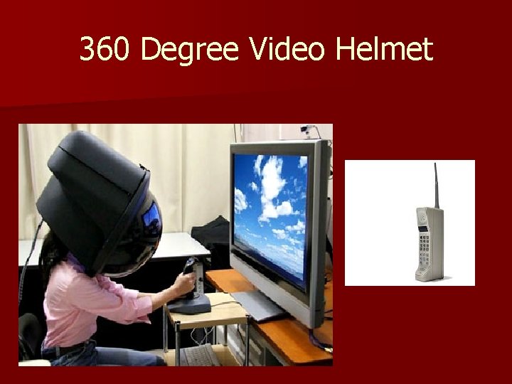 360 Degree Video Helmet 
