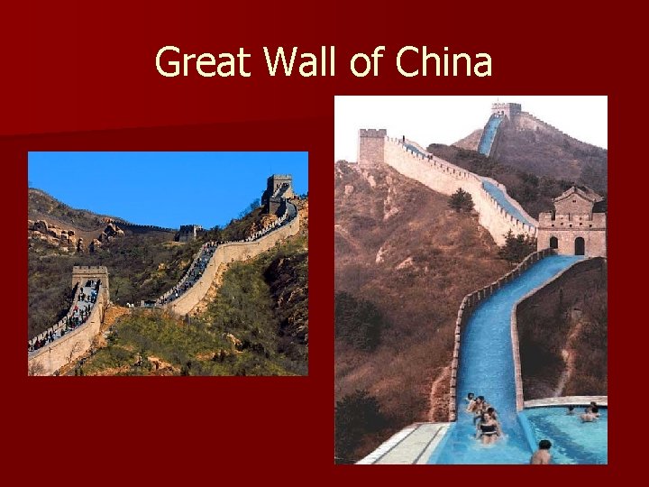 Great Wall of China 