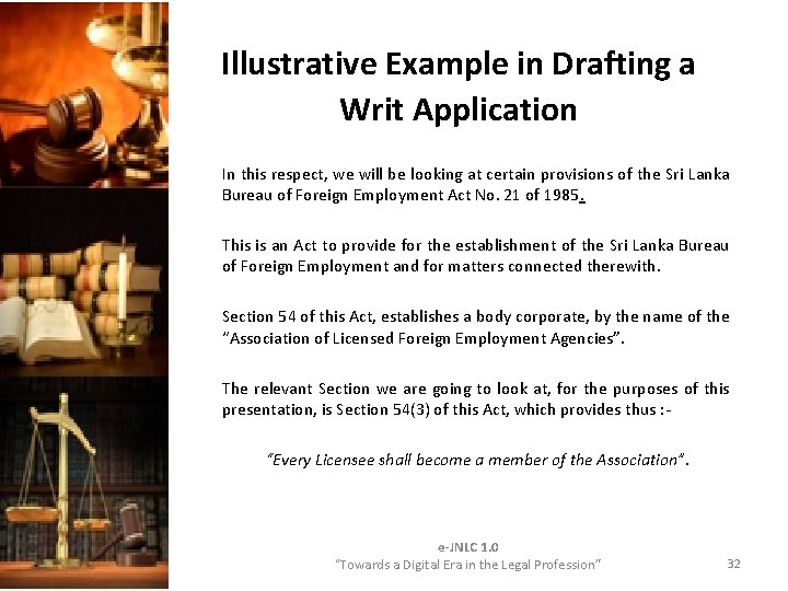 Illustrative Example in Drafting a Writ Application In this respect, we will be looking Illustrative Example in Drafting a Writ Application In this respect, we will be looking