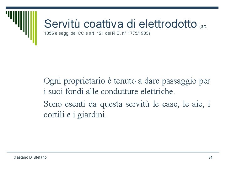 Diritti Reali Jus In Re Aliena Gaetano Di