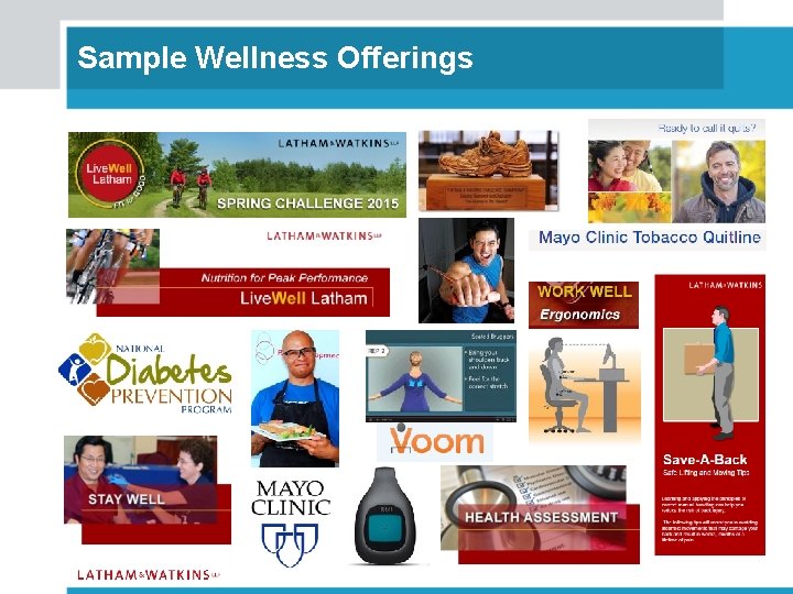 Sample Wellness Offerings 