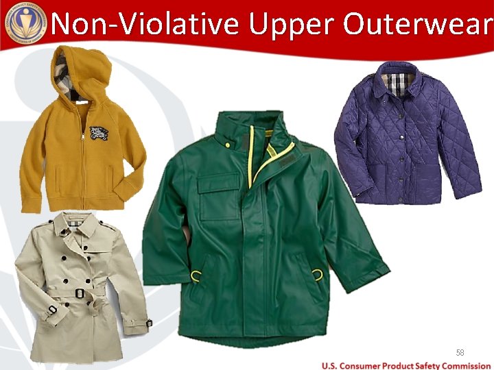 Non-Violative Upper Outerwear 58 