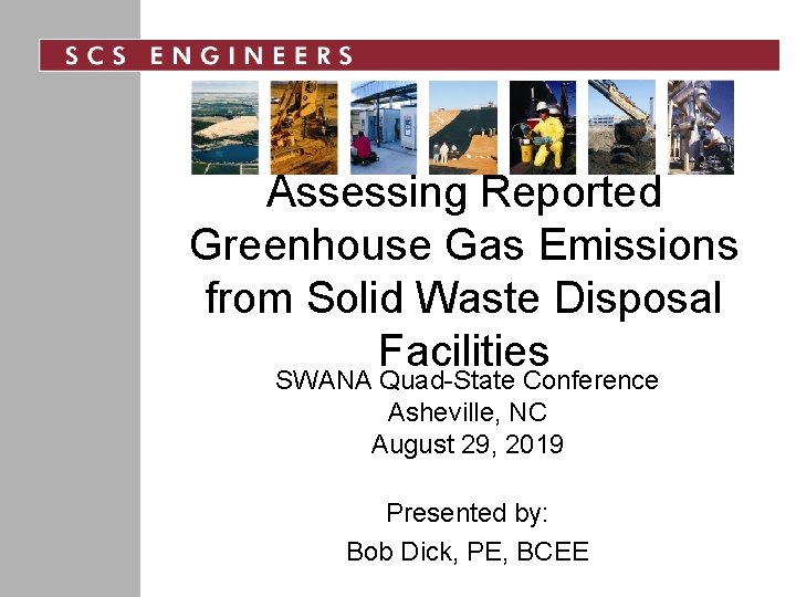 Assessing Reported Greenhouse Gas Emissions from Solid Waste