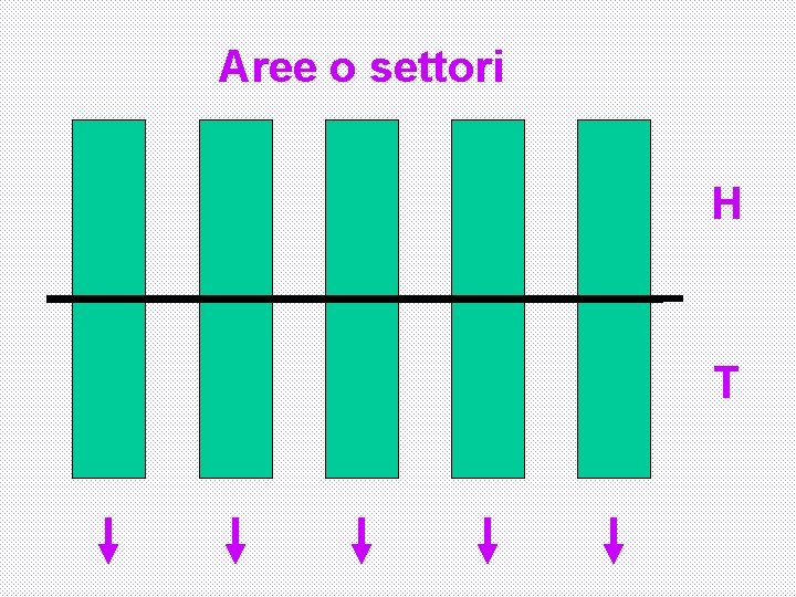 Aree o settori H T 