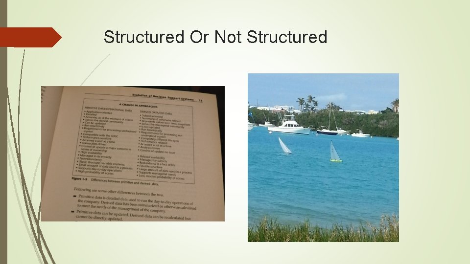 Structured Or Not Structured 