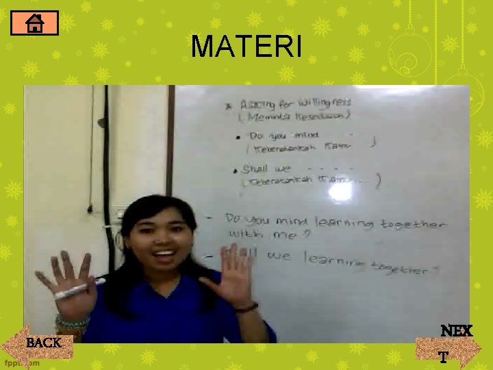 MATERI BACK NEX T MATERI BACK NEX T