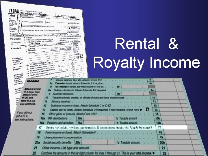 Rental & Royalty Income 