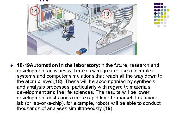 nv l 18 -19 Automation in the laboratory: In the future, research and development