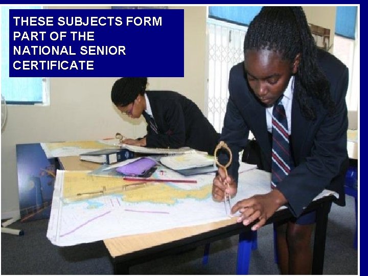 THESE SUBJECTS FORM PART OF THE NATIONAL SENIOR CERTIFICATE 