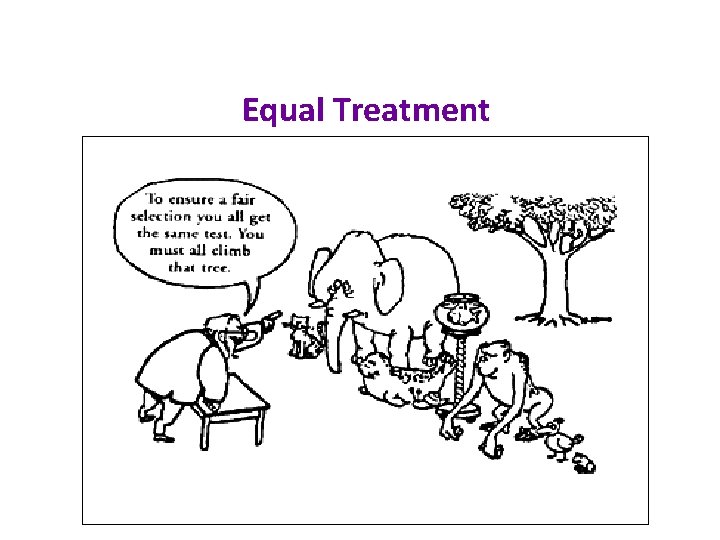 Equal Treatment 