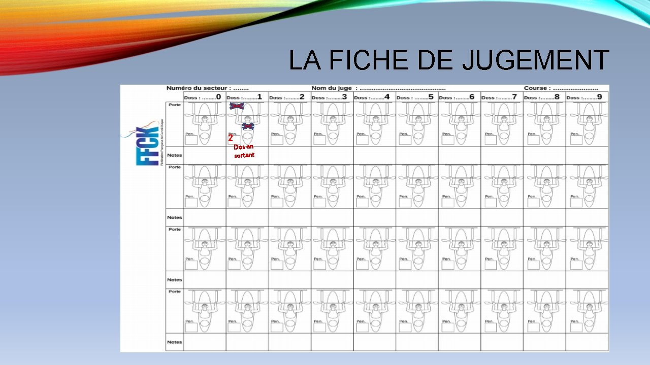 LA FICHE DE JUGEMENT 2 Dos en sortant 