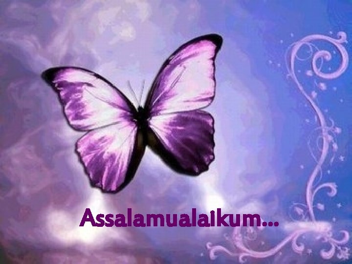 Assalamualaikum… 