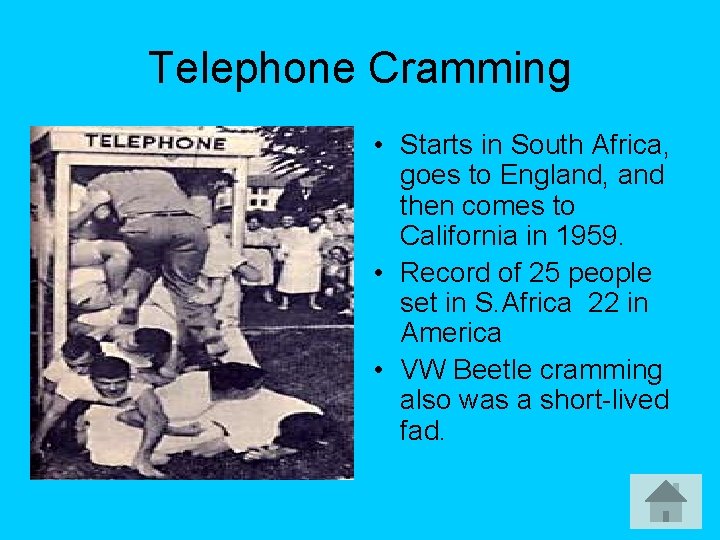 Telephone Cramming • Starts in South Africa, goes to England, and then comes to