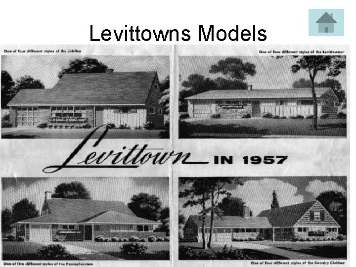 Levittowns Models 