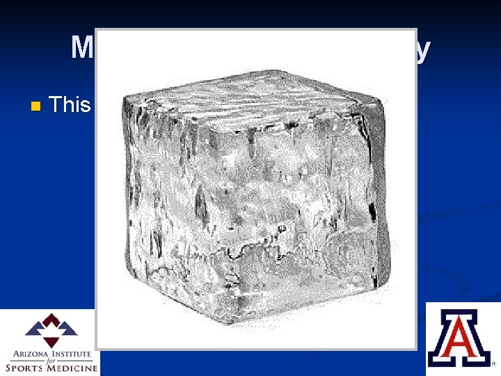 Musculotendinous Injury n This is your friend, what do you do? 