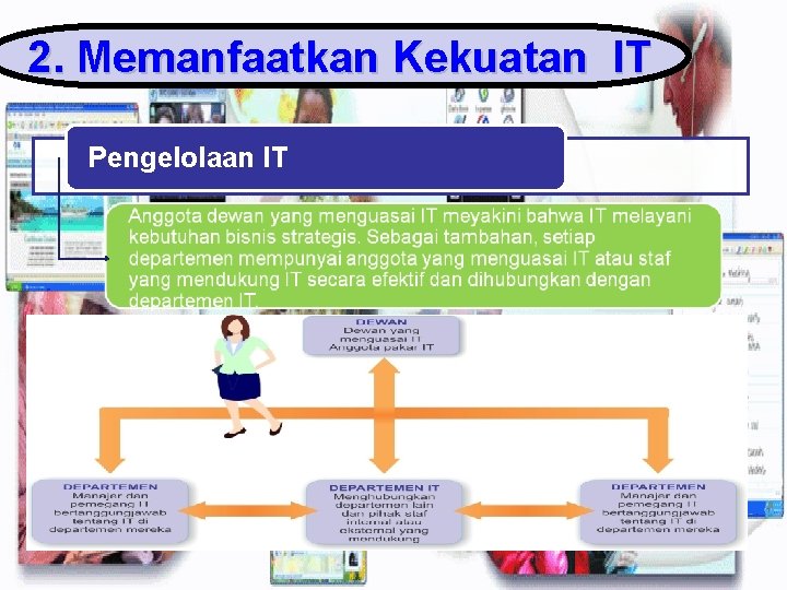 2. Memanfaatkan Kekuatan IT Pengelolaan IT 