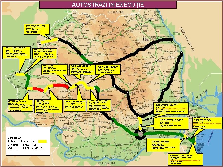 AUTOSTRAZI ÎN EXECUȚIE AUTOSTRADA BRASOV – BORS Tronsonul Suplacu de Barcau – Bors Lungime: