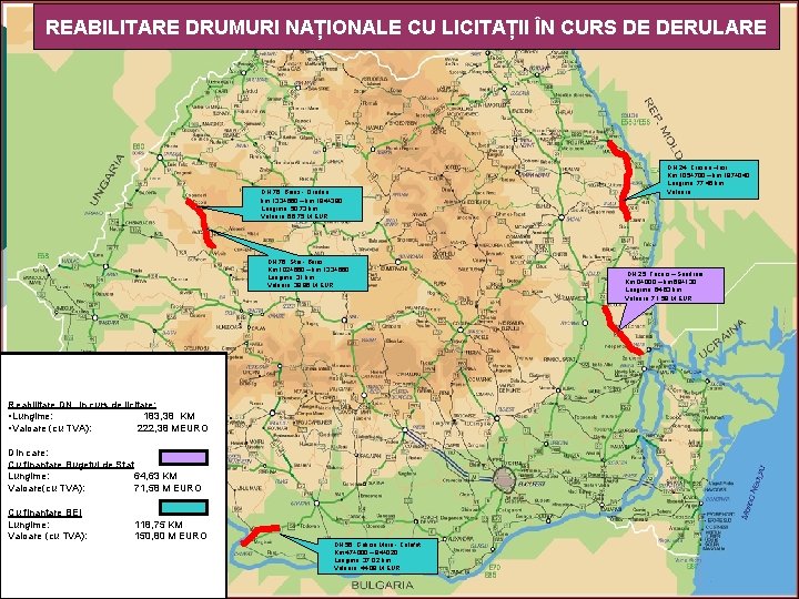 REABILITARE DRUMURI NAȚIONALE CU LICITAȚII ÎN CURS DE DERULARE DN 76, Beius - Oradea