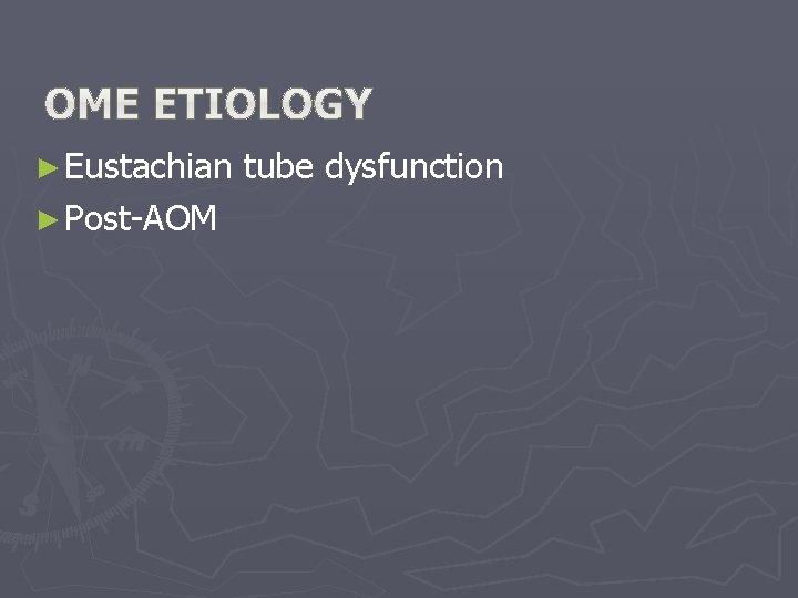► Eustachian ► Post-AOM tube dysfunction ► Eustachian ► Post-AOM tube dysfunction