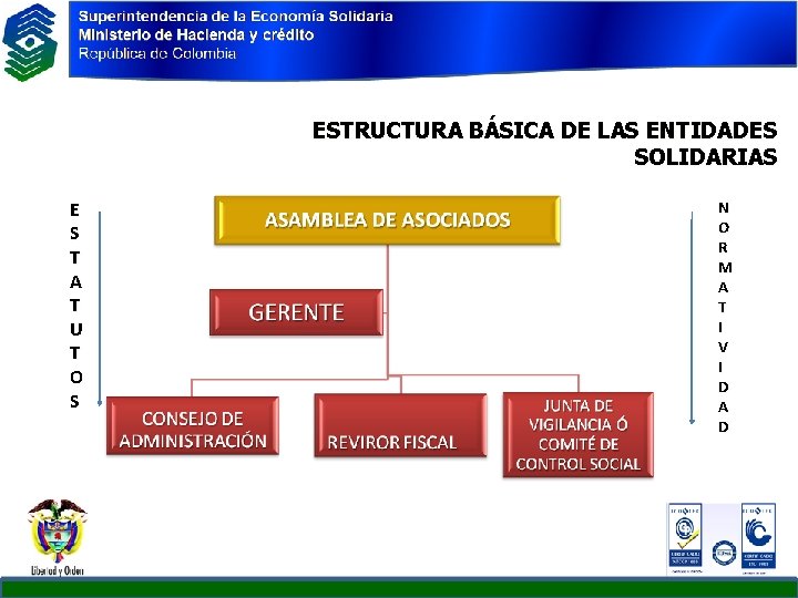 ESTRUCTURA BÁSICA DE LAS ENTIDADES SOLIDARIAS E S T A T U T O