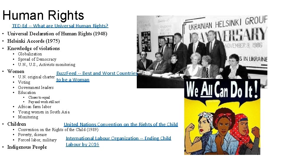 Human Rights TED-Ed -- What are Universal Human Rights? • Universal Declaration of Human