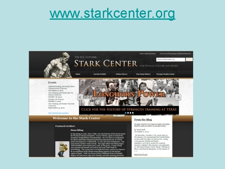 www. starkcenter. org 