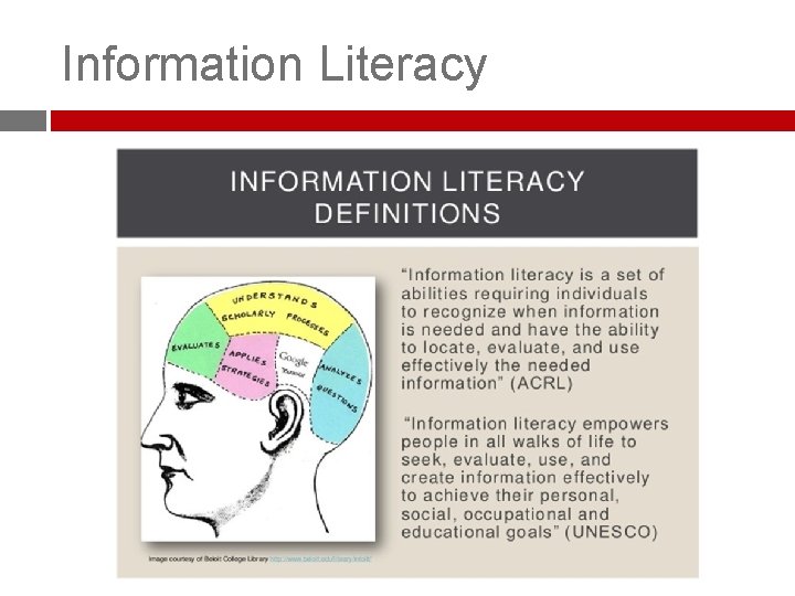 Information Literacy 