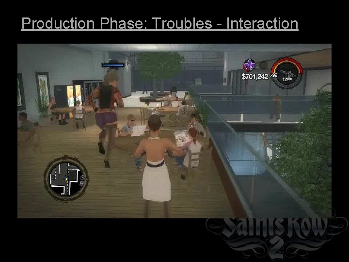 Production Phase: Troubles - Interaction 