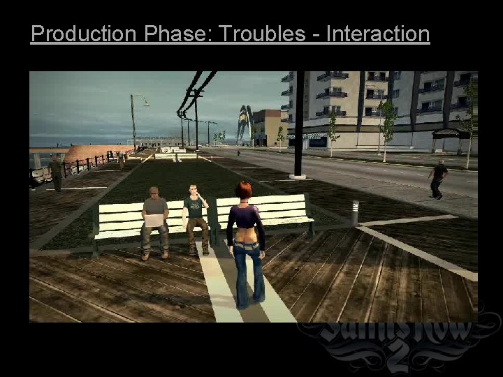 Production Phase: Troubles - Interaction 