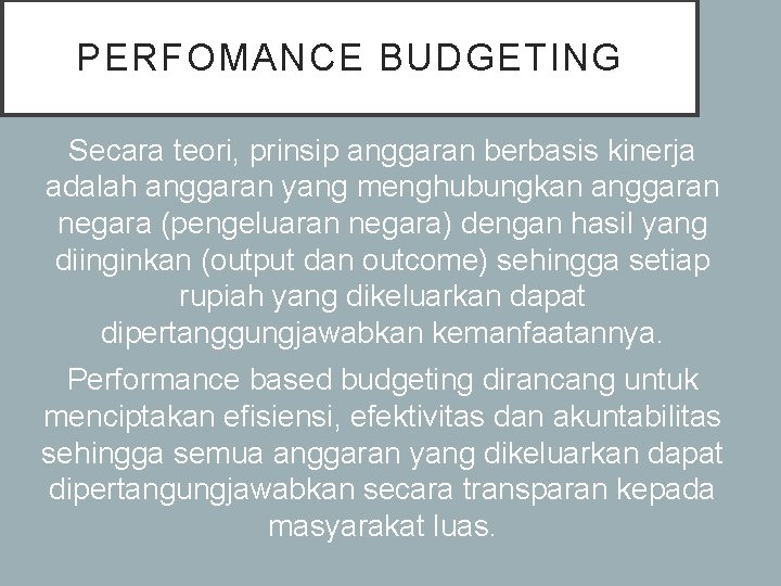 PENGANGGARAN SEKTOR PUBLIK Teori Anggaran Pengertian anggaran publik