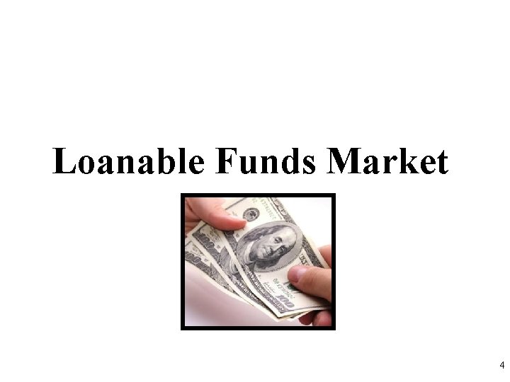 Loanable Funds Market 4 