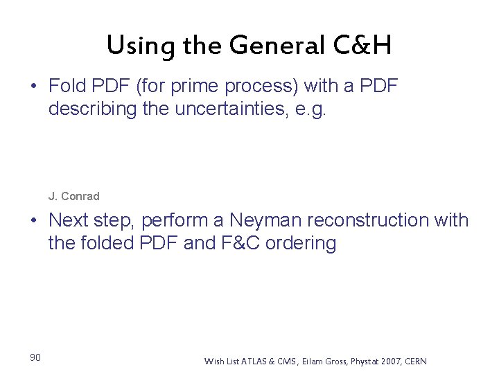 Using the General C&H • Fold PDF (for prime process) with a PDF describing