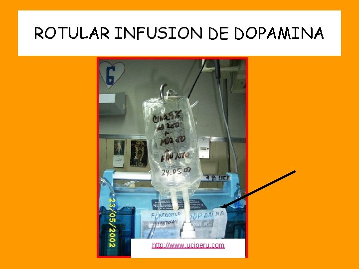 ROTULAR INFUSION DE DOPAMINA http: //www. uciperu. com 