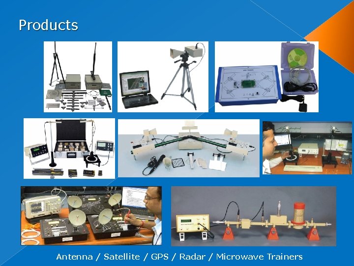 Products Antenna / Satellite / GPS / Radar / Microwave Trainers 