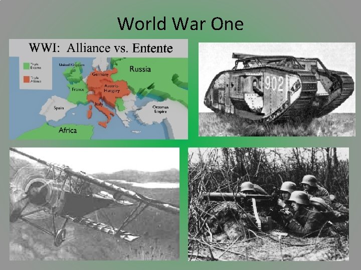 World War One 