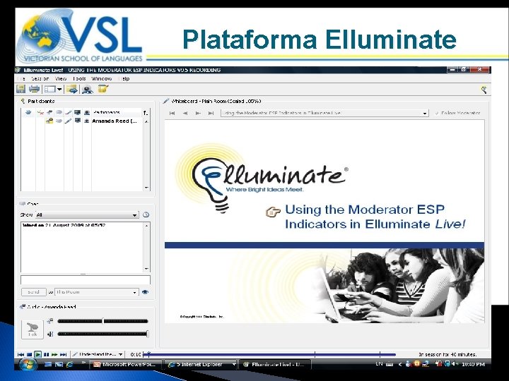 Plataforma Elluminate 