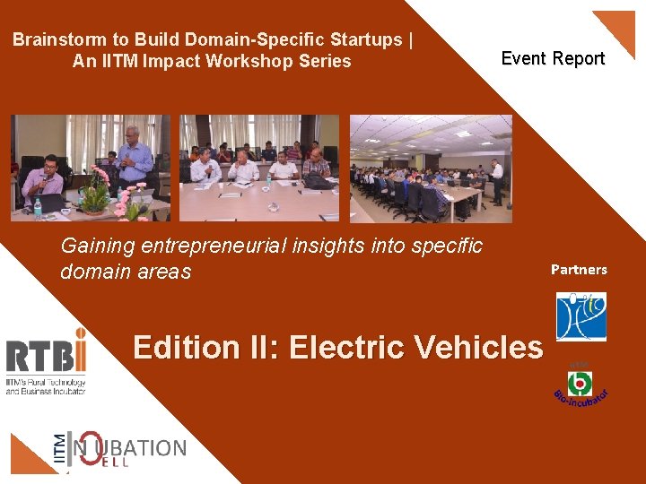 Brainstorm to Build Domain-Specific Startups | An IITM Impact Workshop Series Event Report Gaining