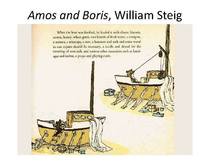 Amos and Boris, William Steig 