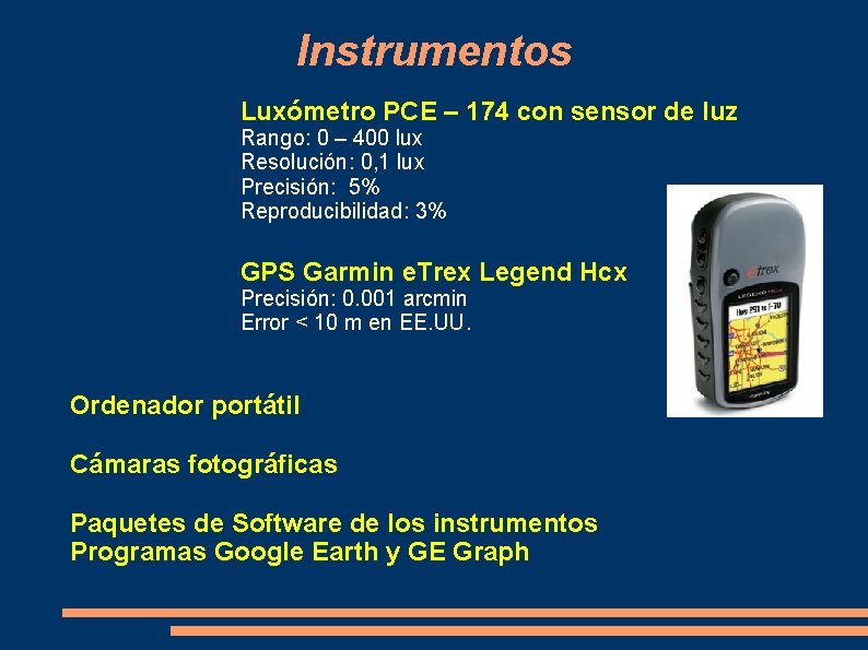 Instrumentos Luxómetro PCE – 174 con sensor de luz Rango: 0 – 400 lux